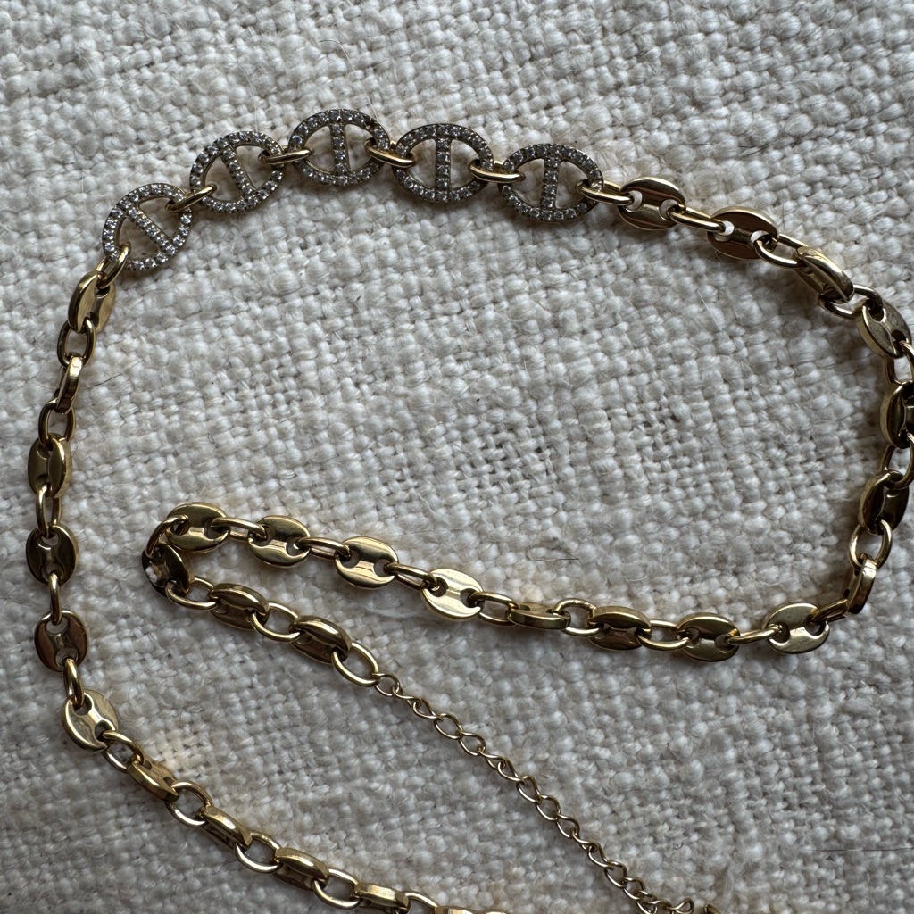 Gld “Coffee Bean” Necklace
